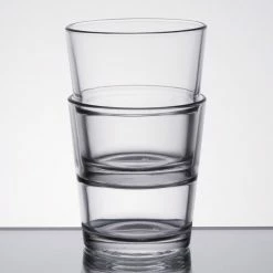 Libbey 15769 Restaurant Basics 12 Oz. Customizable Stackable Rocks / Double Old Fashioned Glass - 24/Case -Vidivi shop 1029393