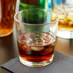 Libbey 15769 Restaurant Basics 12 Oz. Customizable Stackable Rocks / Double Old Fashioned Glass - 24/Case