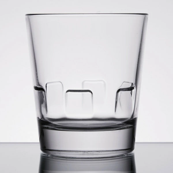 Libbey 15963 Optiva 12 Oz. Customizable Stackable Rocks / Double Old Fashioned Glass - 12/Case 2 Libbey 15963 Optiva 12 Oz. Customizable Stackable Rocks / Double Old Fashioned Glass - 12/Case - Image 2
