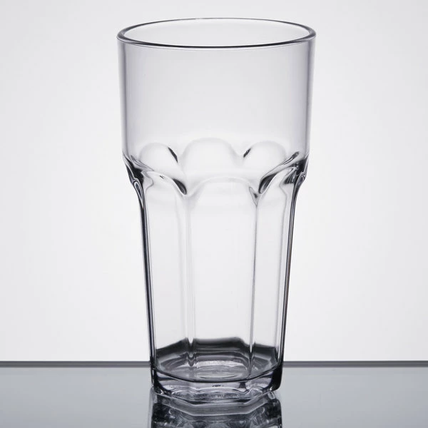 Carlisle 581607 Louis 16 Oz. Clear SAN Plastic Tumbler - 24/Case 2 Carlisle 581607 Louis 16 Oz. Clear SAN Plastic Tumbler - 24/Case - Image 2