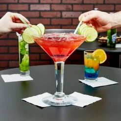 Libbey Super Stems 44 Oz. Customizable Super Martini Glass - 6/Case