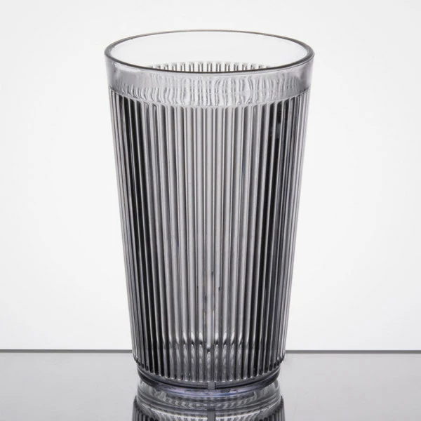 Carlisle 401207 Crystalon Stack-All 12.3 Oz. Clear SAN Plastic Tumbler - 12/Case 2 Carlisle 401207 Crystalon Stack-All 12.3 Oz. Clear SAN Plastic Tumbler - 12/Case - Image 2