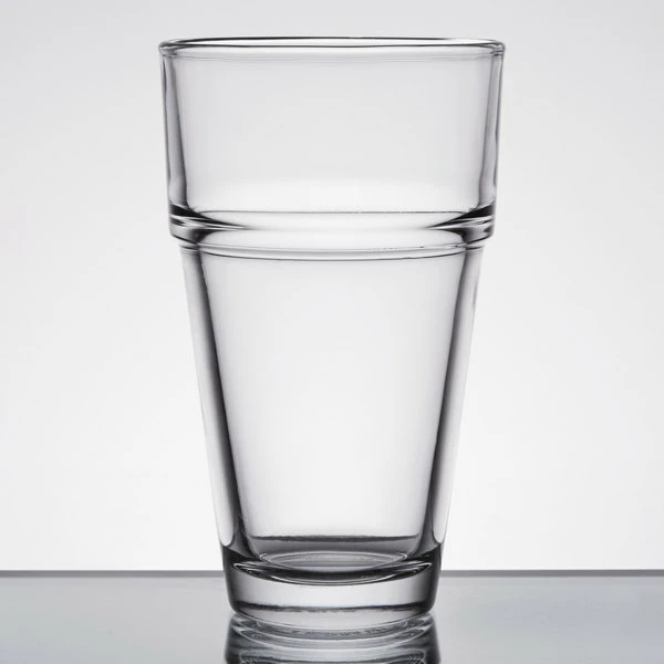 Anchor Hocking 73017 Stackables 16 Oz. Cooler Glass - 36/Case 2 Anchor Hocking 73017 Stackables 16 Oz. Cooler Glass - 36/Case - Image 2