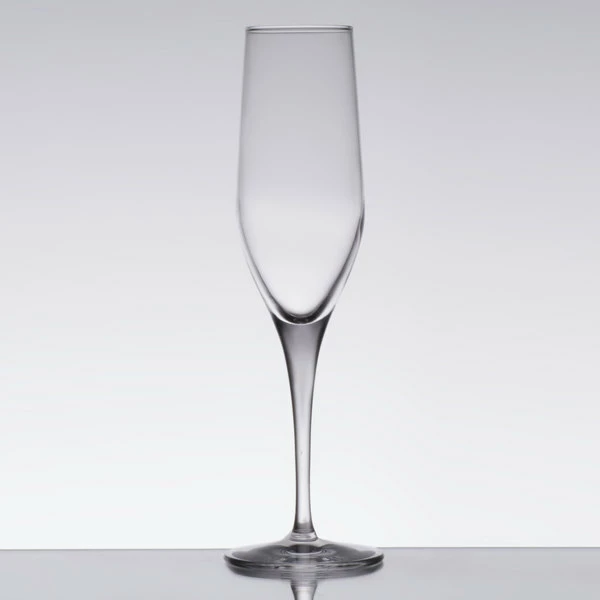 Stolzle 1470007T Exquisit 6.25 Oz. Flute Glass - 6/Pack 2 Stolzle 1470007T Exquisit 6.25 Oz. Flute Glass - 6/Pack - Image 2