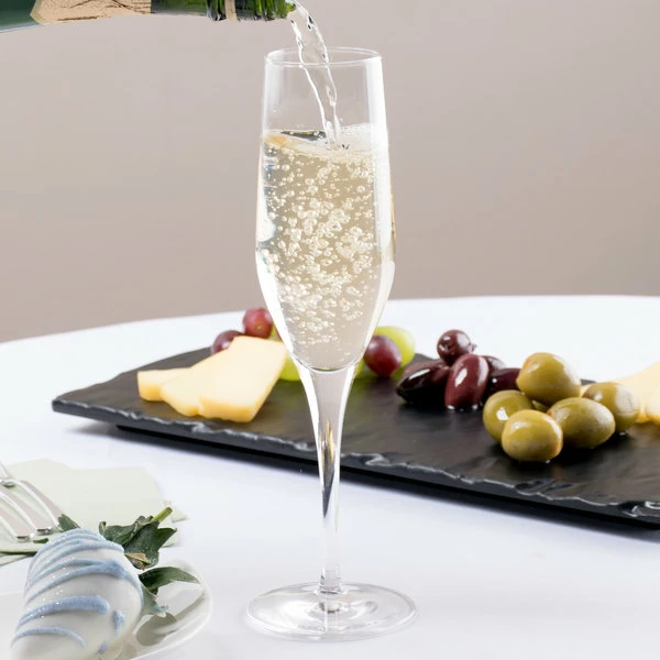 Stolzle 1470007T Exquisit 6.25 Oz. Flute Glass - 6/Pack 3 Stolzle 1470007T Exquisit 6.25 Oz. Flute Glass - 6/Pack - Image 3