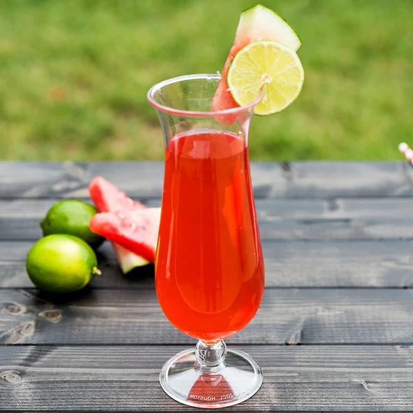 GET Enterprises GET HUR-20-CL Cheers 20 Oz. Customizable Plastic Hurricane Glass - 24/Case 1 GET Enterprises GET HUR-20-CL Cheers 20 Oz. Customizable Plastic Hurricane Glass - 24/Case