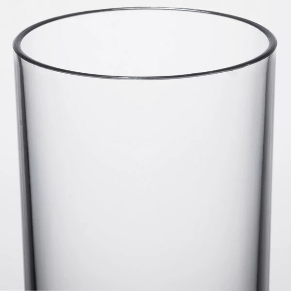 Thunder Group PLTHST014C 14 Oz. Plastic Heavy Base Classic Beverage Glass 4 Thunder Group PLTHST014C 14 Oz. Plastic Heavy Base Classic Beverage Glass - Image 4