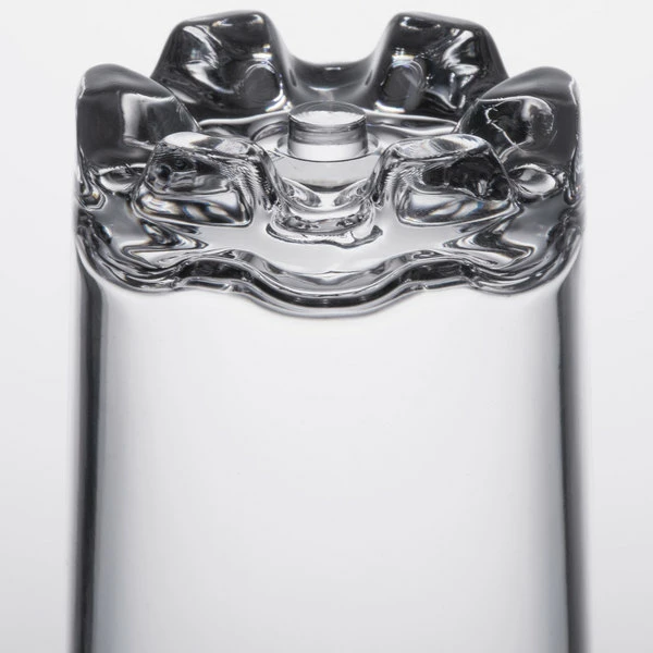 Thunder Group PLTHST014C 14 Oz. Plastic Heavy Base Classic Beverage Glass 5 Thunder Group PLTHST014C 14 Oz. Plastic Heavy Base Classic Beverage Glass - Image 5