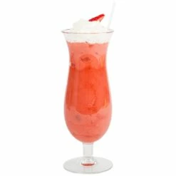 Thunder Group PLTHHC024C 24 Oz. Plastic Hurricane Glass -Vidivi shop 1195857