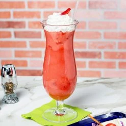 Thunder Group PLTHHC024C 24 Oz. Plastic Hurricane Glass