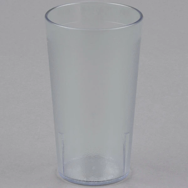 Cambro 1200P152 Colorware 12.6 Oz. Clear Customizable SAN Plastic Tumbler - 72/Case 2 Cambro 1200P152 Colorware 12.6 Oz. Clear Customizable SAN Plastic Tumbler - 72/Case - Image 2
