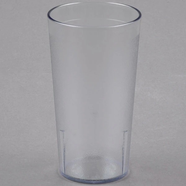 Cambro 1600P152 Colorware 16.4 Oz. Clear Customizable SAN Plastic Tumbler - 72/Case 2 Cambro 1600P152 Colorware 16.4 Oz. Clear Customizable SAN Plastic Tumbler - 72/Case - Image 2