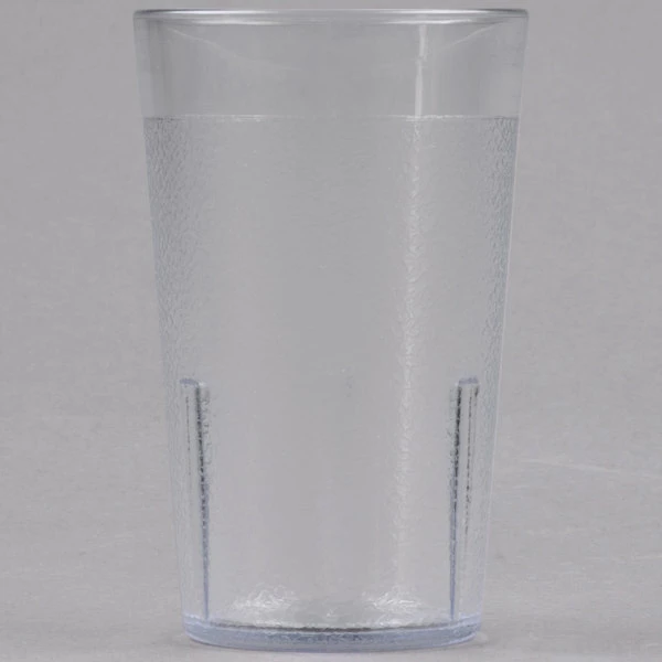 Cambro 500P152 Colorware 5.2 Oz. Clear Customizable SAN Plastic Tumbler - 72/Case 2 Cambro 500P152 Colorware 5.2 Oz. Clear Customizable SAN Plastic Tumbler - 72/Case - Image 2