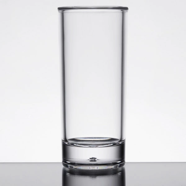 GET Enterprises GET SW-1408-1-CL 3 Oz. Customizable SAN Plastic Shooter / Dessert Shot Glass - 24/Case 2 GET Enterprises GET SW-1408-1-CL 3 Oz. Customizable SAN Plastic Shooter / Dessert Shot Glass - 24/Case - Image 2
