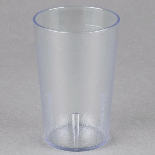 Cambro 800P152 Colorware 7.8 Oz. Clear Customizable SAN Plastic Tumbler - 72/Case 2 Cambro 800P152 Colorware 7.8 Oz. Clear Customizable SAN Plastic Tumbler - 72/Case - Image 2