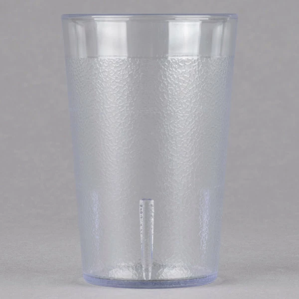 Cambro 800P152 Colorware 7.8 Oz. Clear Customizable SAN Plastic Tumbler - 6/Pack 2 Cambro 800P152 Colorware 7.8 Oz. Clear Customizable SAN Plastic Tumbler - 6/Pack - Image 2