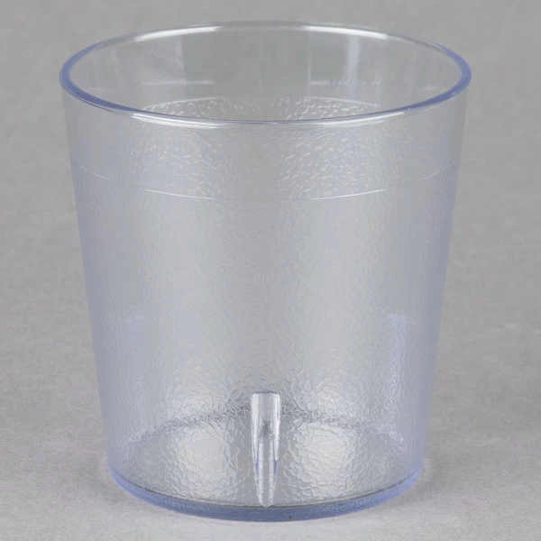 Cambro 900P2152 Colorware 9.7 Oz. Clear Customizable SAN Plastic Tumbler - 24/Case 2 Cambro 900P2152 Colorware 9.7 Oz. Clear Customizable SAN Plastic Tumbler - 24/Case - Image 2