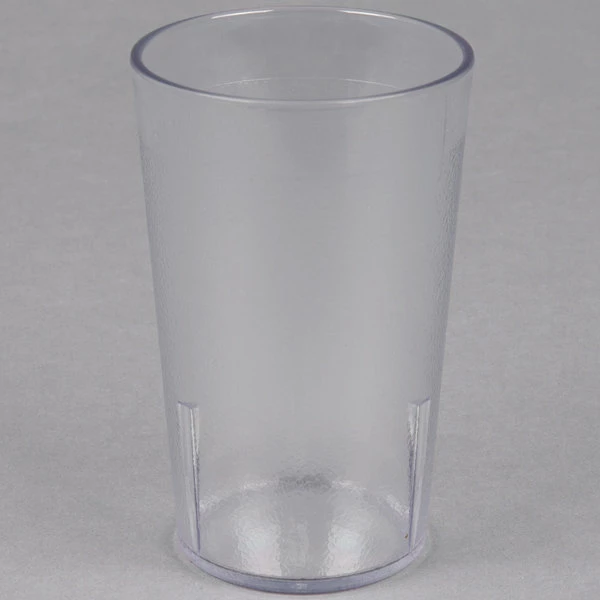 Cambro 950P2152 Colorware 9.8 Oz. Clear Customizable SAN Plastic Tumbler - 24/Case 2 Cambro 950P2152 Colorware 9.8 Oz. Clear Customizable SAN Plastic Tumbler - 24/Case - Image 2