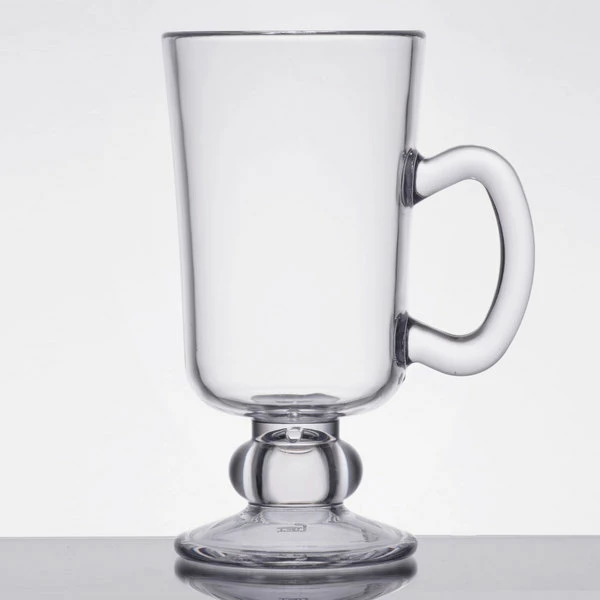 GET Enterprises GET SW-1449-CL 10 Oz. Customizable Tritan Plastic Irish Coffee Mug - 24/Case 2 GET Enterprises GET SW-1449-CL 10 Oz. Customizable Tritan Plastic Irish Coffee Mug - 24/Case - Image 2