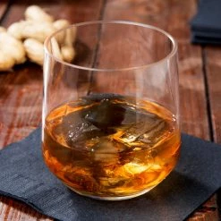 GET Enterprises GET SW-1468-CL Via 10 Oz. Customizable Tritan Plastic Rocks / Old Fashioned Glass - 24/Case