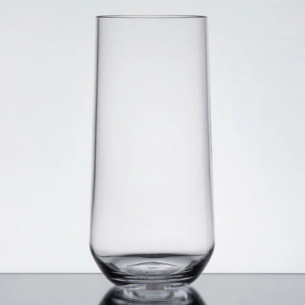 GET Enterprises GET SW-1469-CL Via 16 Oz. Customizable Tritan Plastic Beverage Glass - 24/Case 2 GET Enterprises GET SW-1469-CL Via 16 Oz. Customizable Tritan Plastic Beverage Glass - 24/Case - Image 2