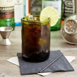 Arcoroc FK258 12 Oz. Customizable Green Wine Bottle Tumbler By Arc Cardinal - 12/Case