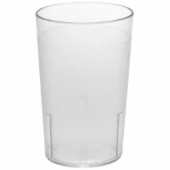 Cambro 800CW152 Camwear 8 Oz. Clear Polycarbonate Tumbler - 48/Case