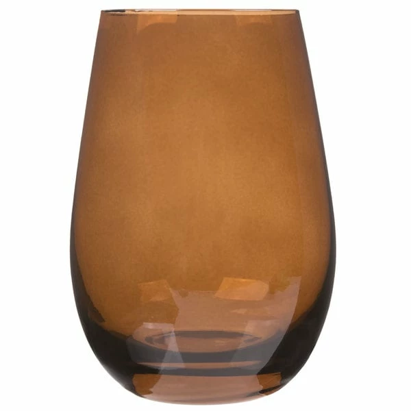 Stolzle S3527512E Elements 16.5 Oz. Brown Stemless Wine Glass / Tumbler - 24/Case 2 Stolzle S3527512E Elements 16.5 Oz. Brown Stemless Wine Glass / Tumbler - 24/Case - Image 2