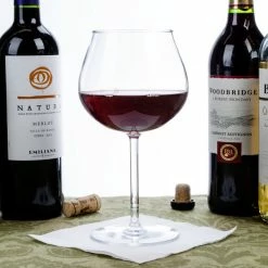 GET Enterprises GET SW-1447-1-TRITAN-CL 20 Oz. Customizable Tritan Plastic Balloon Wine Glass