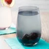 Stolzle S3527812E Elements 16.5 Oz. Smoky Grey Stemless Wine Glass / Tumbler - 24/Case