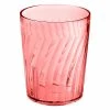 GET Enterprises GET 2206-1-R Tahiti 6 Oz. Red Customizable SAN Plastic Tumbler - 72/Case