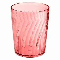 GET Enterprises GET 2206-1-R Tahiti 6 Oz. Red Customizable SAN Plastic Tumbler - 72/Case