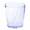 GET Enterprises GET 2209-1-BL Tahiti 9 Oz. Blue Customizable SAN Plastic Tumbler - 72/Case