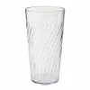 GET Enterprises GET 2221-1-CL Tahiti 20 Oz. Clear Customizable SAN Plastic Tumbler - 72/Case