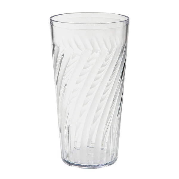 GET Enterprises GET 2221-1-CL Tahiti 20 Oz. Clear Customizable SAN Plastic Tumbler - 72/Case 1 GET Enterprises GET 2221-1-CL Tahiti 20 Oz. Clear Customizable SAN Plastic Tumbler - 72/Case