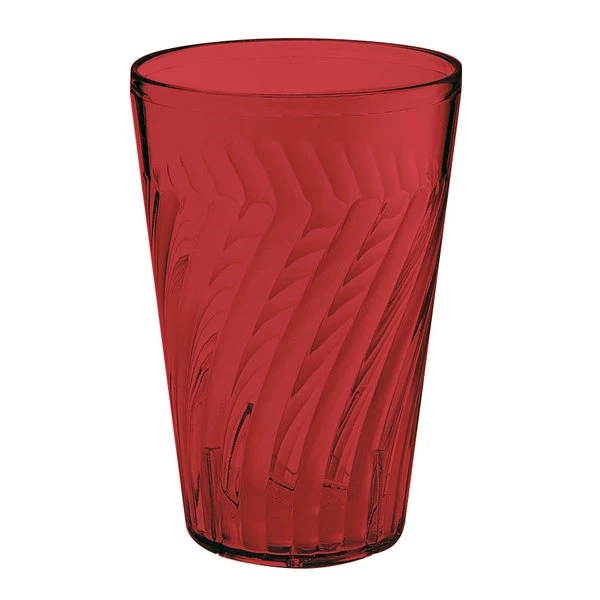 GET Enterprises GET 2224-1-R Tahiti 24 Oz. Red Customizable SAN Plastic Tumbler - 72/Case 1 GET Enterprises GET 2224-1-R Tahiti 24 Oz. Red Customizable SAN Plastic Tumbler - 72/Case