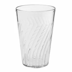 GET Enterprises GET 2224-1-CL Tahiti 24 Oz. Clear Customizable SAN Plastic Tumbler - 72/Case