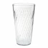 GET Enterprises GET 2232-1-CL Tahiti 32 Oz. Clear Customizable SAN Plastic Tumbler - 72/Case