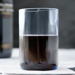 Libbey 97285 12 Oz. Customizable Blue Repurposed Wine Bottle Tumbler - 12/Case