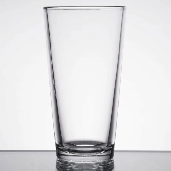 Libbey Fizzazz Restaurant Basics 16 Oz. Customizable Rim Tempered Tall Mixing Glass / Pint Glass - 24/Case 2 Libbey Fizzazz Restaurant Basics 16 Oz. Customizable Rim Tempered Tall Mixing Glass / Pint Glass - 24/Case - Image 2