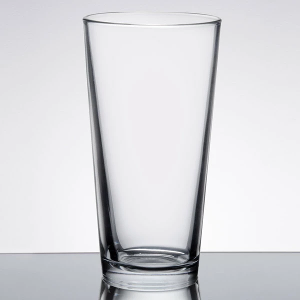 Libbey Restaurant Basics 22 Oz. Customizable Rim Tempered Mixing Glass - 24/Case 2 Libbey Restaurant Basics 22 Oz. Customizable Rim Tempered Mixing Glass - 24/Case - Image 2