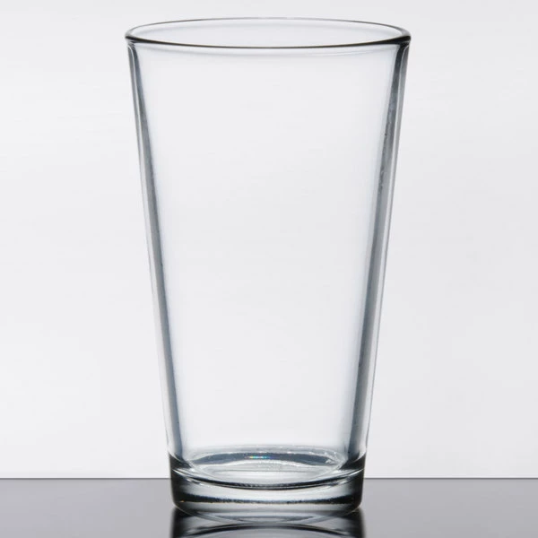 Libbey Restaurant Basics 20 Oz. Customizable Rim Tempered Mixing Glass - 24/Case 2 Libbey Restaurant Basics 20 Oz. Customizable Rim Tempered Mixing Glass - 24/Case - Image 2