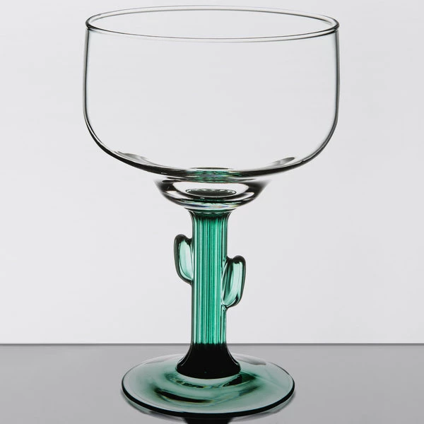Libbey 3620JS 16 Oz. Cactus Margarita Glass - 12/Case 2 Libbey 3620JS 16 Oz. Cactus Margarita Glass - 12/Case - Image 2