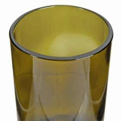 Libbey 97280 12 Oz. Customizable Dark Olive Repurposed Wine Bottle Tumbler - 12/Case -Vidivi shop 1615439