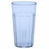 Cambro NT12401 Newport 12.6 Oz. Slate Blue Customizable SAN Plastic Tumbler - 36/Case