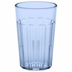 Cambro NT8401 Newport 7.7 Oz. Slate Blue Customizable SAN Plastic Tumbler - 36/Case