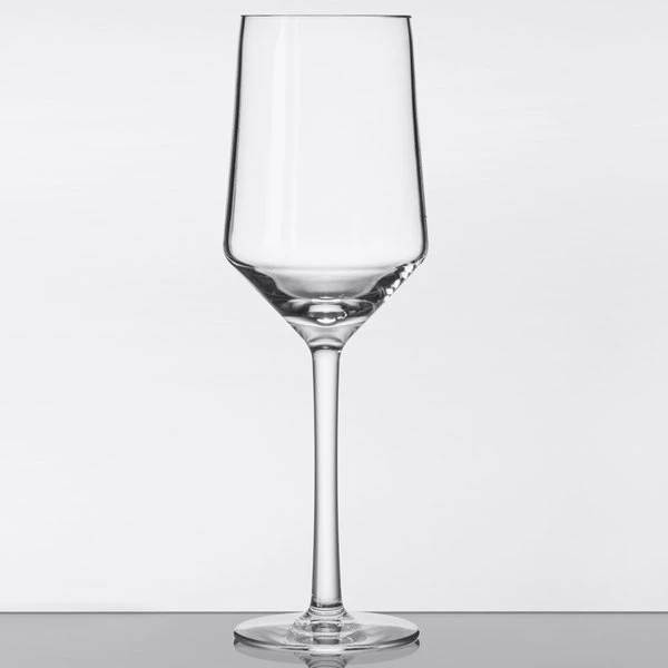 GET Enterprises GET SW-1463-CL Via 10 Oz. Customizable Tritan Plastic Wine Glass - 24/Case 2 GET Enterprises GET SW-1463-CL Via 10 Oz. Customizable Tritan Plastic Wine Glass - 24/Case - Image 2