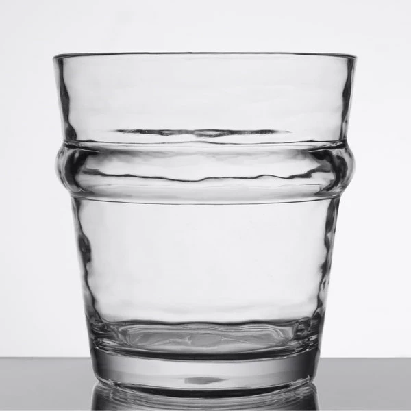 Libbey 92429 Infinium Wake 10 Oz. Tritan Plastic Stackable Rocks / Old Fashioned Glass - 12/Case 2 Libbey 92429 Infinium Wake 10 Oz. Tritan Plastic Stackable Rocks / Old Fashioned Glass - 12/Case - Image 2