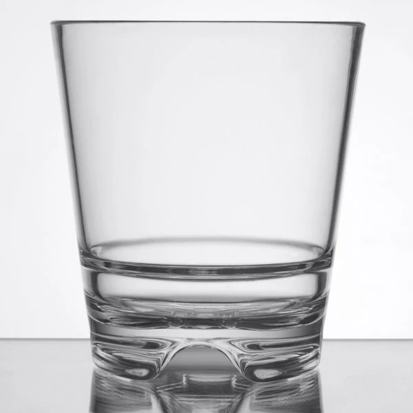 Libbey 92403 Infinium 10 Oz. Tritan Plastic Stackable Rocks / Old Fashioned Glass - 12/Case 2 Libbey 92403 Infinium 10 Oz. Tritan Plastic Stackable Rocks / Old Fashioned Glass - 12/Case - Image 2