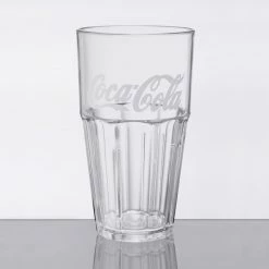 GET Enterprises GET 9932-CC Bahama 32 Oz. Clear Coca-Cola® SAN Plastic Tumbler - 72/Case